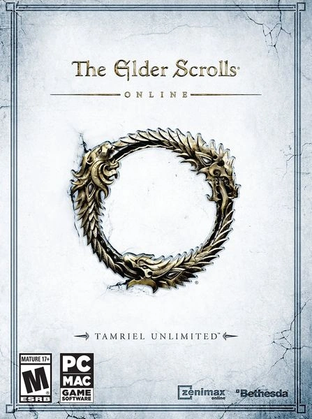 The original cover art for the Elder Scrolls Online.