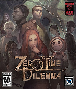 The cover of Zero Time Dilemma